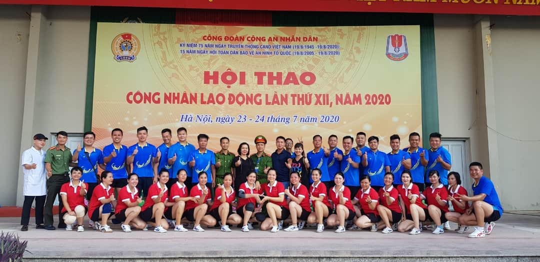 Đội tuyển Công đoàn CATP: Đoạt 8 giải trong Hội thao cán bộ, công nhân lao động lần thứ XII do Công an CAND tổ chức 
